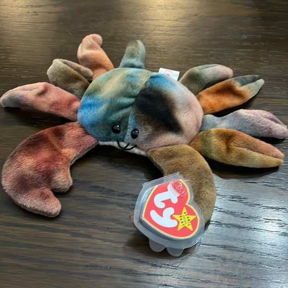 Beanie Babies Toys Claude The Crab Rare 996 Beanie Baby Mint Condition With Errors Poshmark